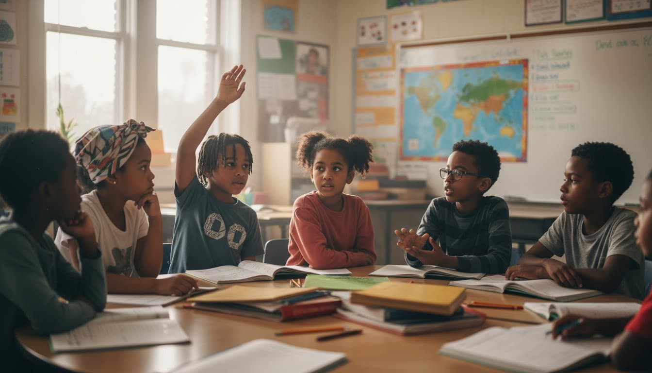 A Sankofa student grounded in cultural and historical learning — Identity in practice